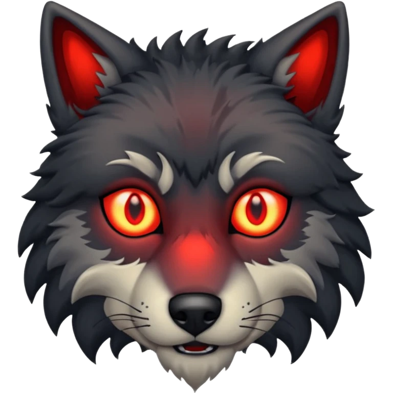 Loup des ténèbres emoji