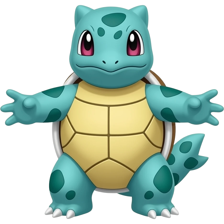 Venusaur-Ivysaur-Blastoise-hybrid-fusion emoji