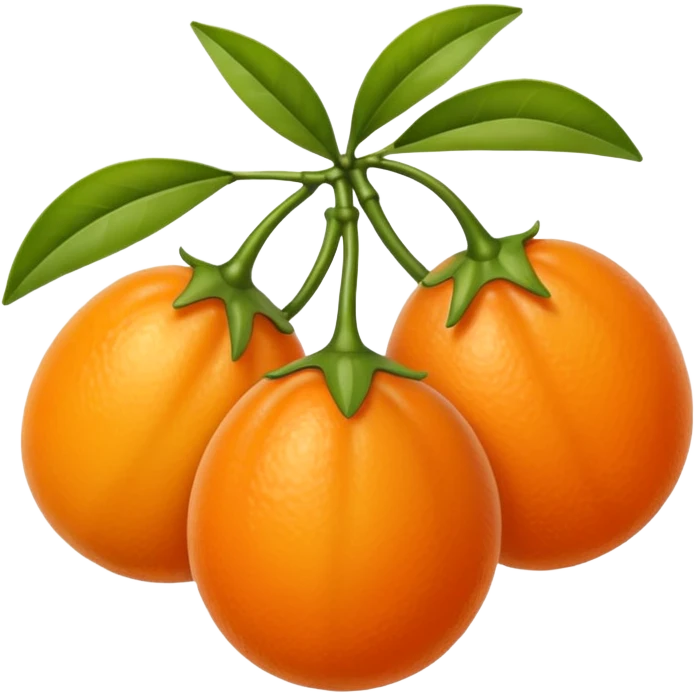 Kumquat emoji