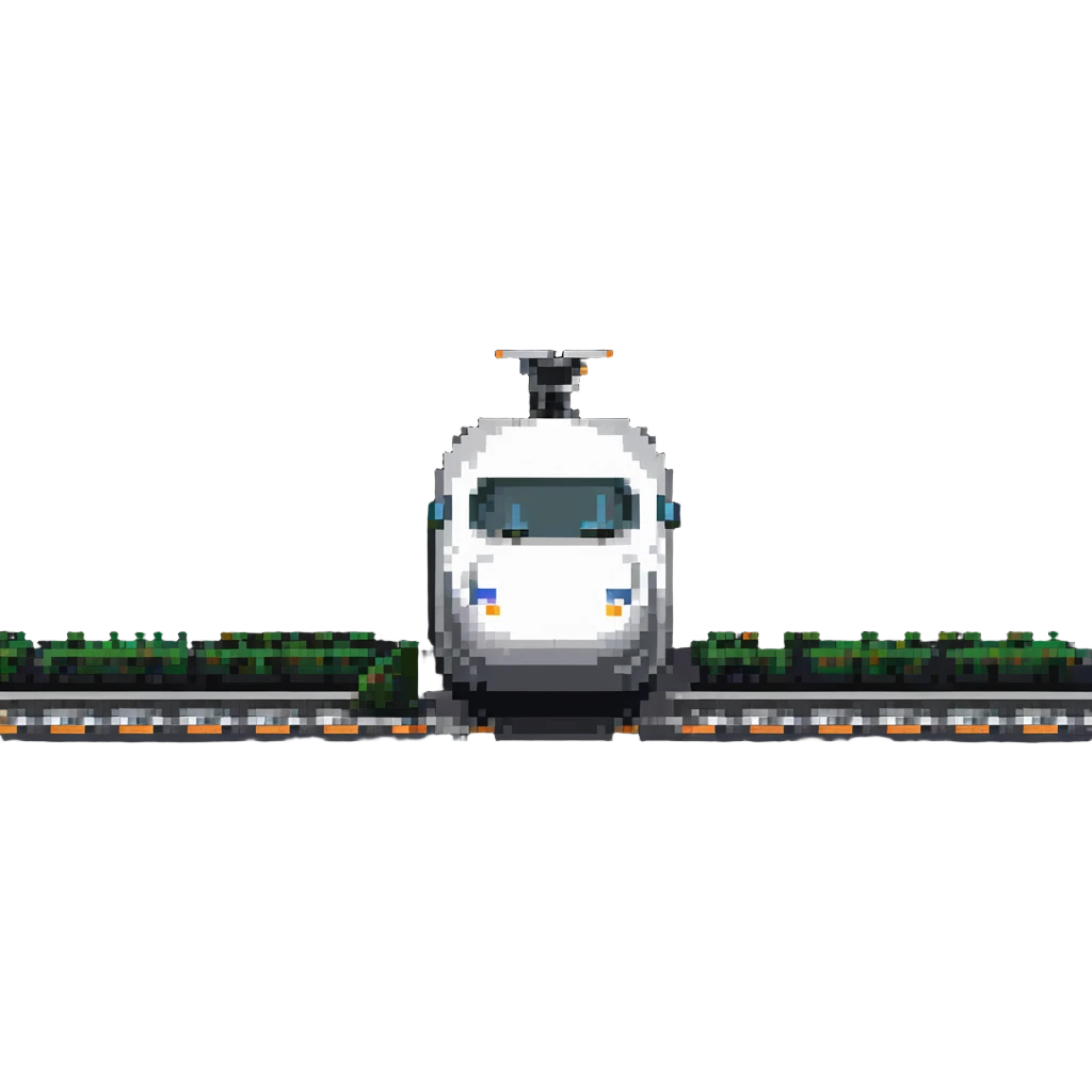 high speed bullet train emoji