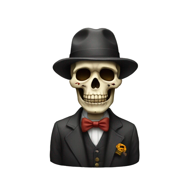 Calavera fumando emoji