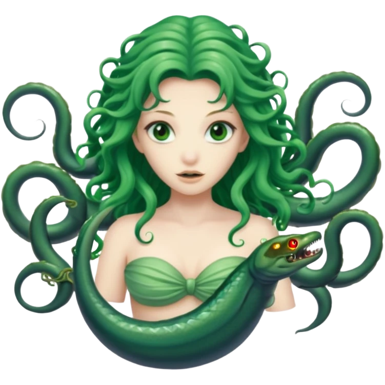 scylla a nymph with six eel heads and a monster body emoji