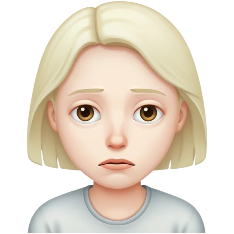  Exhausted emoji
