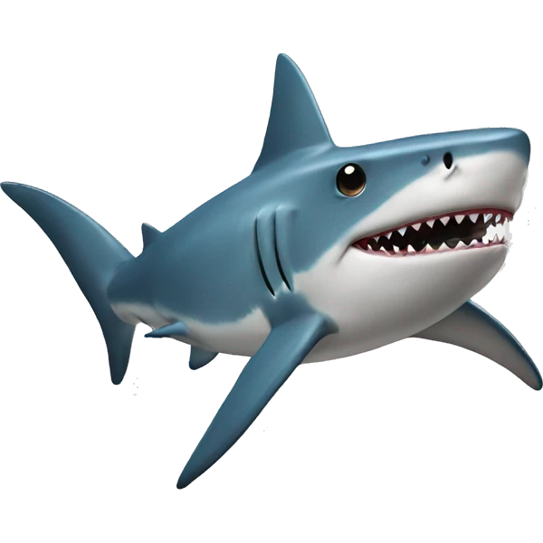 Shark with spots emoji
