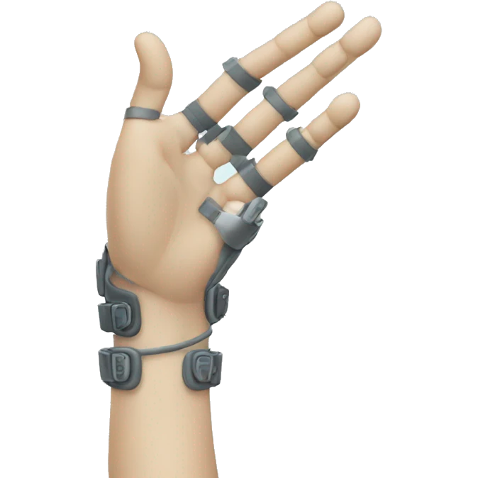 prosthetic arm emoji