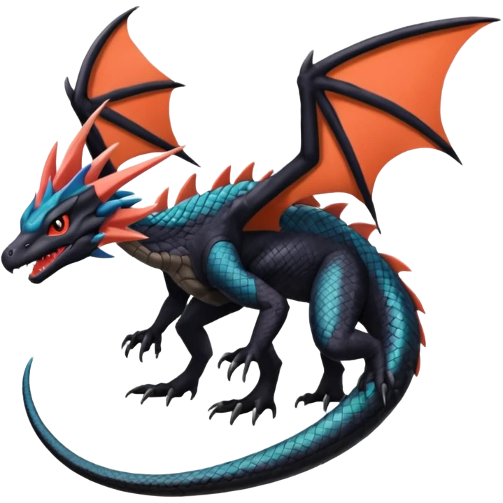 Nargacuga-Noivern-Salandit-fusion emoji