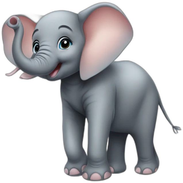Baby Elephant in a mall emoji