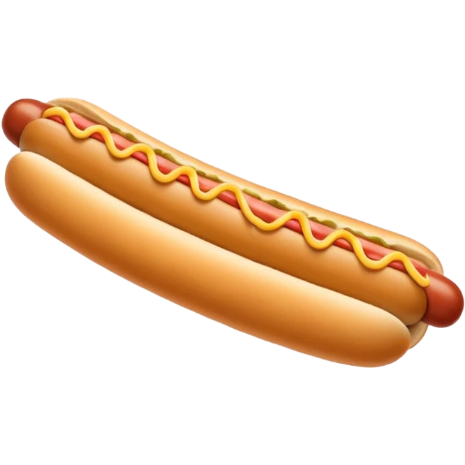 A Dog hot Dog  emoji