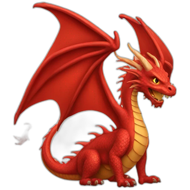 Red dragon emoji