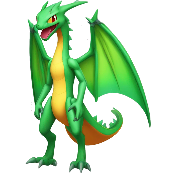 medabot-Flygon-Charizard full body emoji