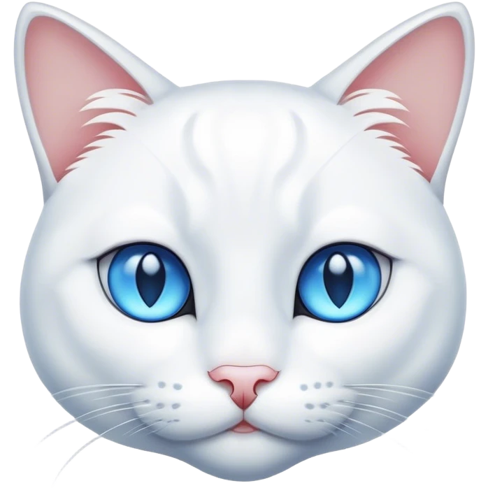 White cat emoji