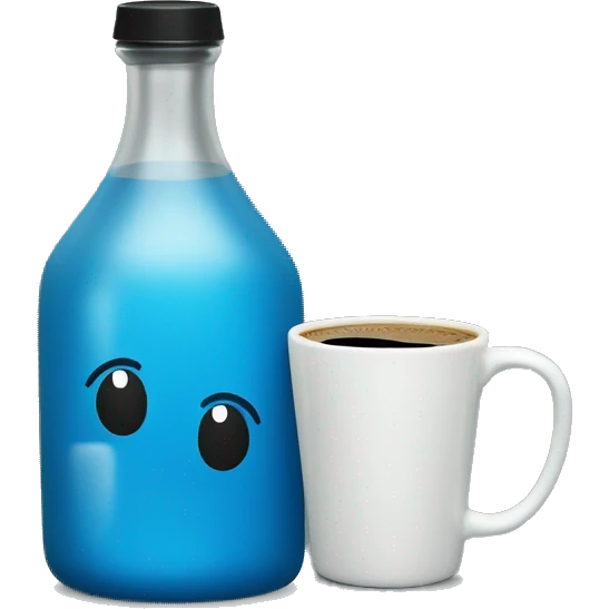 blue bottle coffee barista emoji