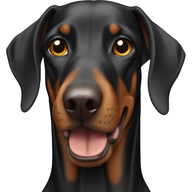 Doberman emoji
