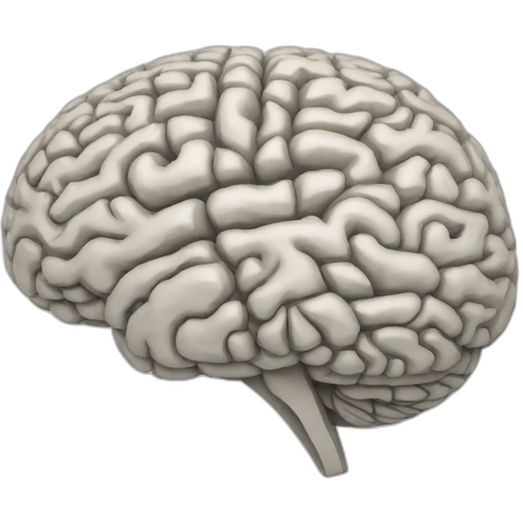map shaped like a brain emoji