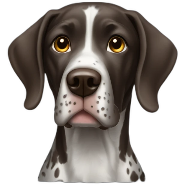 German short haired pointer emoji