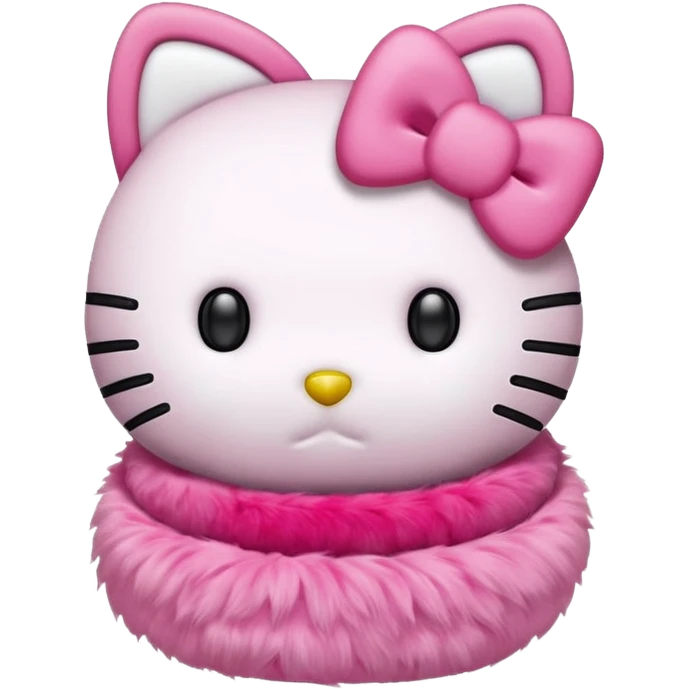 hello kitty粉色的 emoji