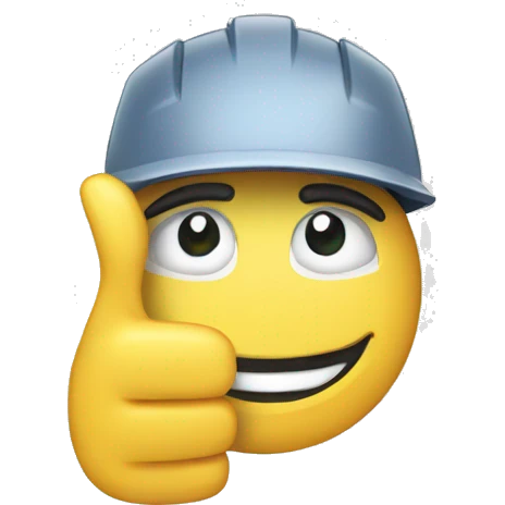 safety at work thumbs up emoji
