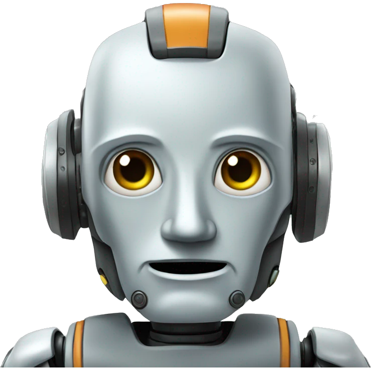 Realistic Irish robot emoji