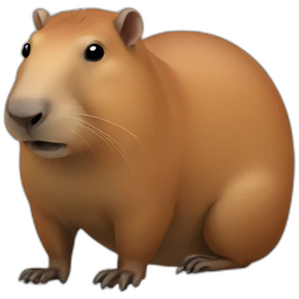 Capibara emoji