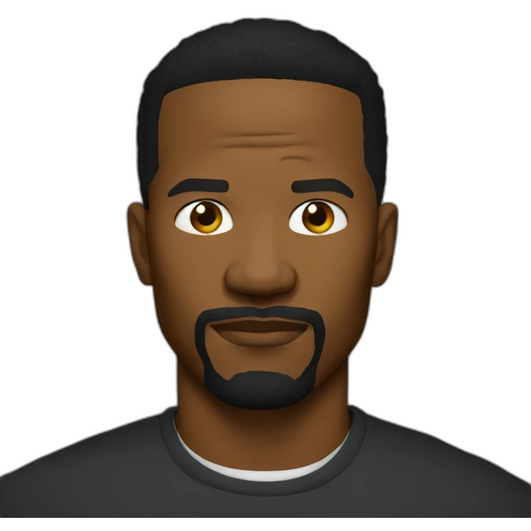 jamie foxx serious emoji