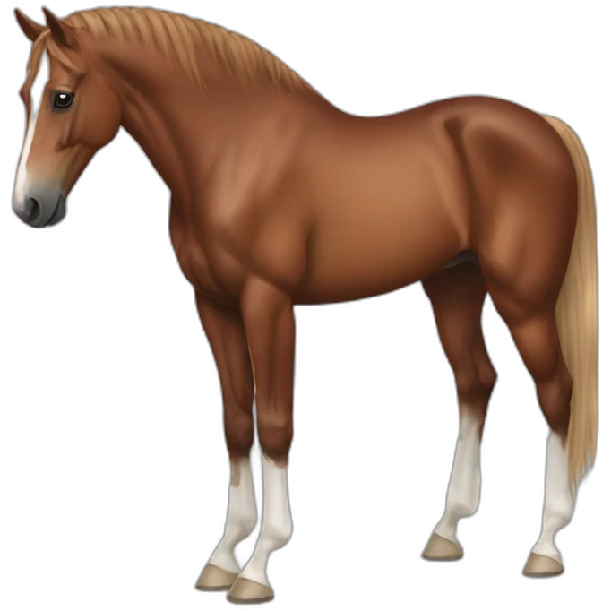 saddlebred horse emoji