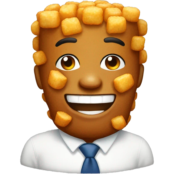 tater tots happy emoji