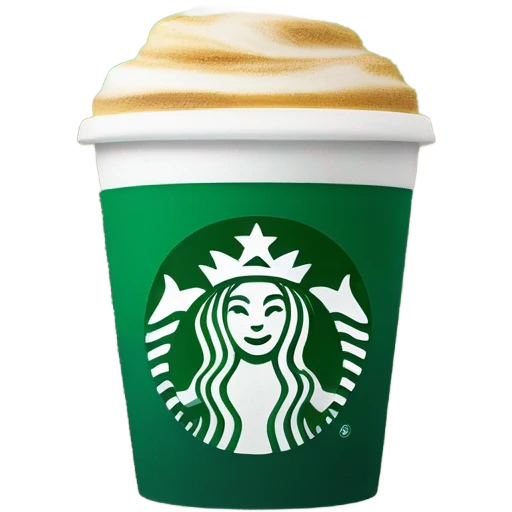 Starbuks coffee emoji