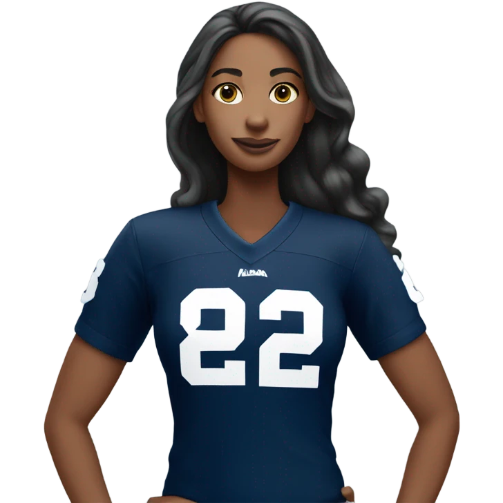 nina long penn state jersey emoji