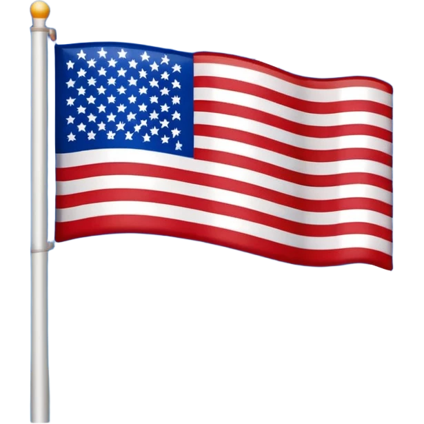 Pledge of allegiance flag emoji