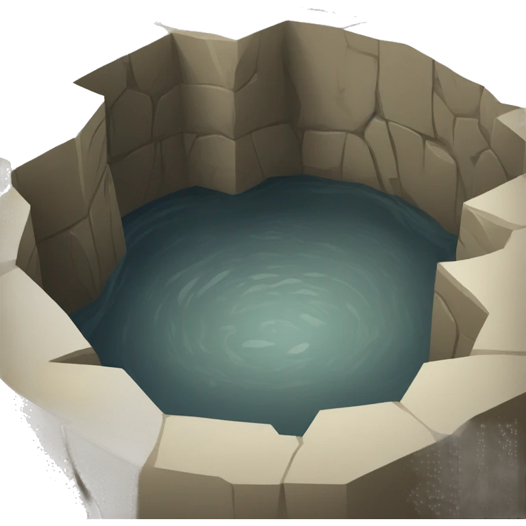 medieval stone quary pit emoji