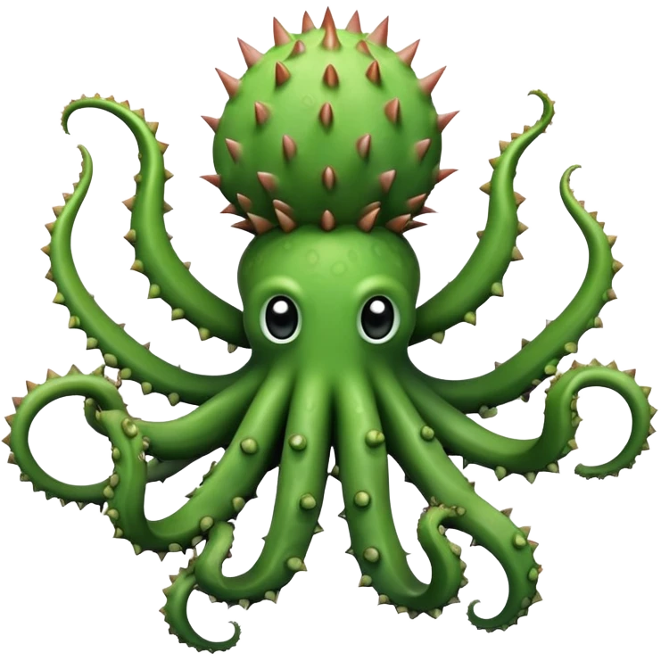 cactus and an octopus mixed emoji