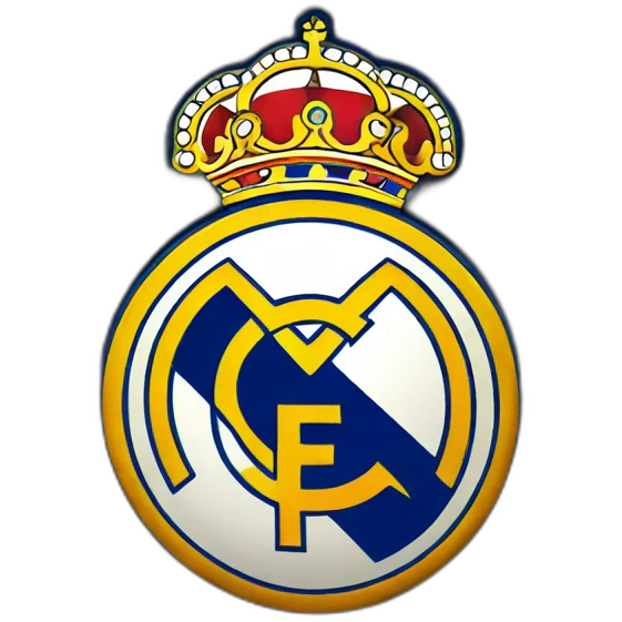 Real Madrid logo with 6F logo  emoji