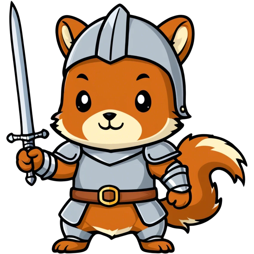 Brave squirrels  emoji