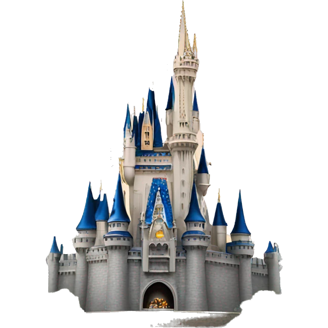 Cinderella castle emoji