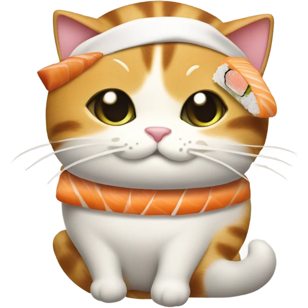 shushi cat emoji