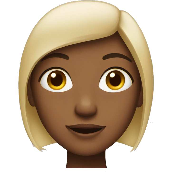 girl face emoji