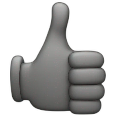 Thumbs up emoji