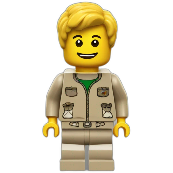 6 en lego emoji