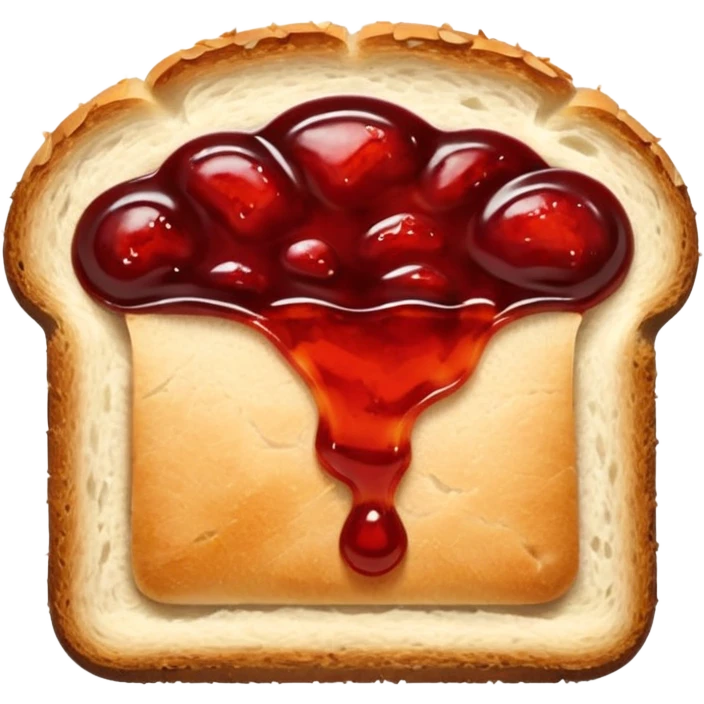 빵에 잼 바르기 emoji
