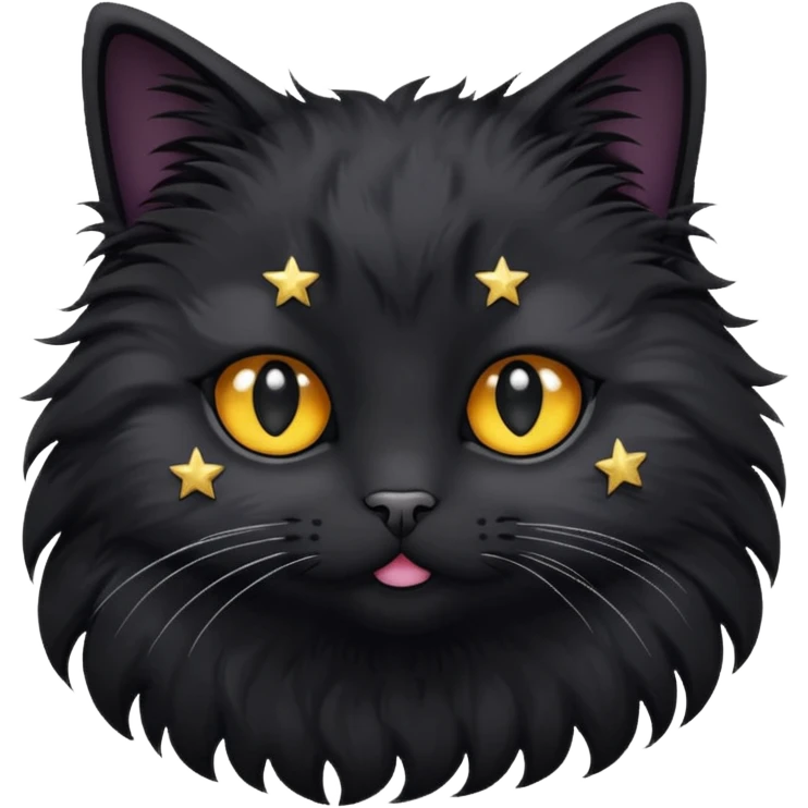 Cat with stars as eyes  emoji