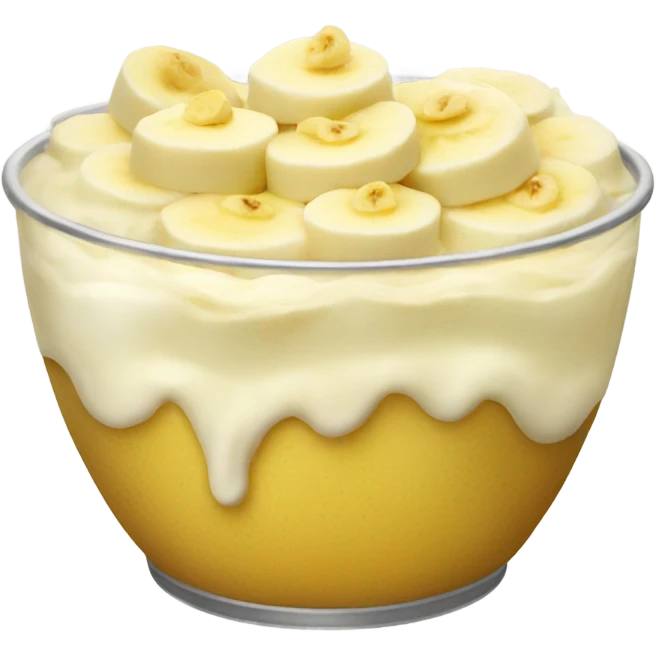 Banana pudding  emoji