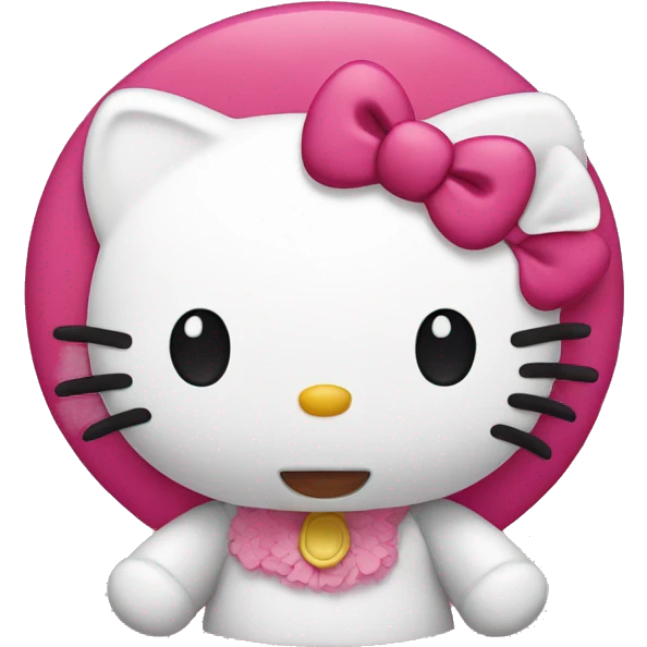 Hello kitty emoji