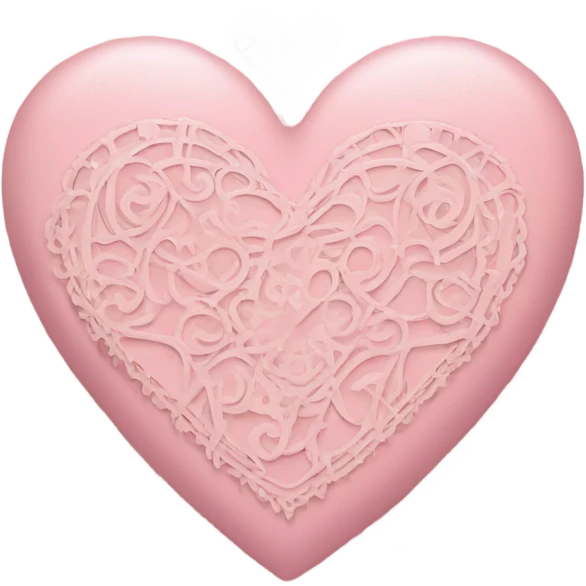 Pink valentine  emoji