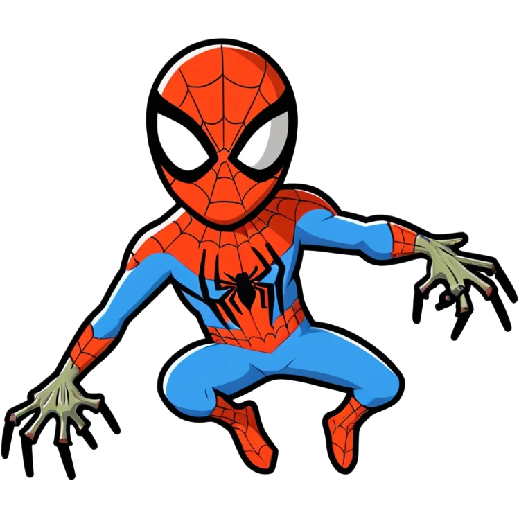 zombie spider-man emoji