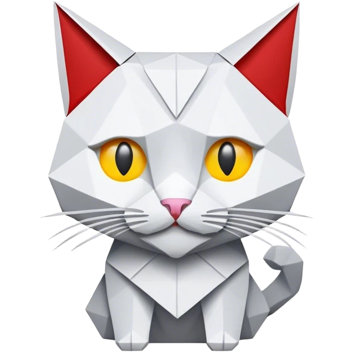 cat origami emoji