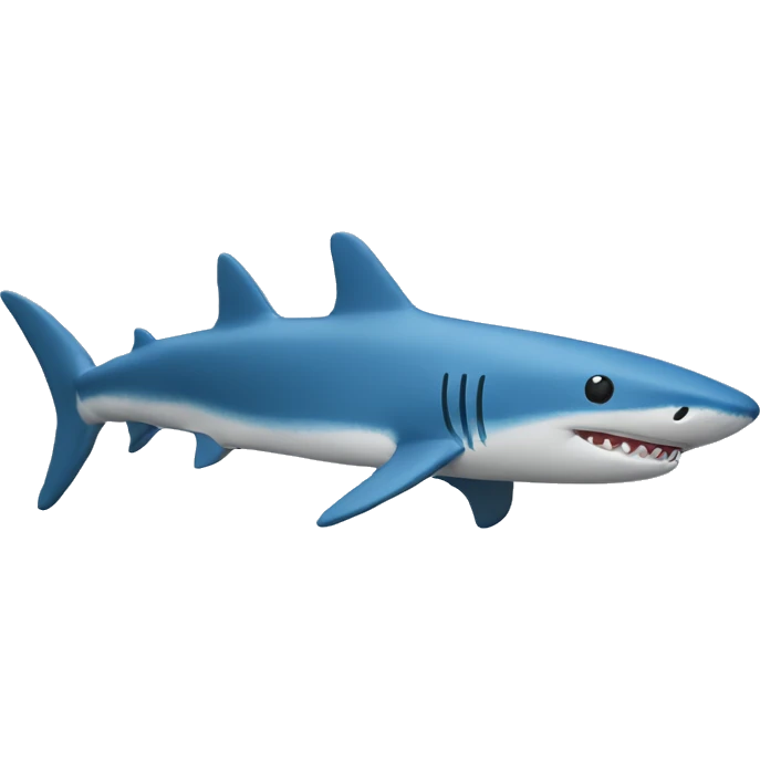 Blåhaj blue shark IKEA plushie emoji