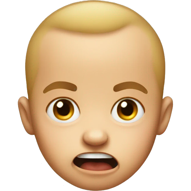 mad baby emoji