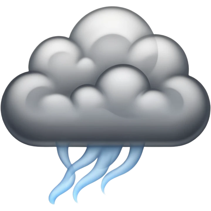 Огонек серого цвета emoji