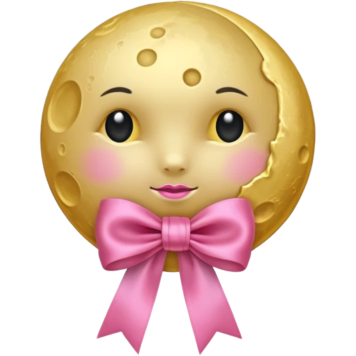 🌕🎀 merge these emojis and make new emoji don't make picture make emoji emoji