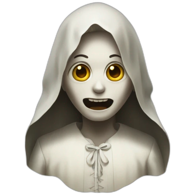 the conjuring ghost emoji